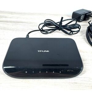 TP-Link TL-SG1005D 5-Port Gigabit Ethernet Desktop Switch Black